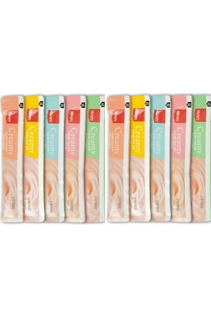 Wanpy Creamy Cat Treat Karışık Krema Sıvı Kedi Ödül Maması 14 gr X 10 Adet