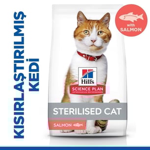 Hills Sterilised Somon Balıklı Kısır Kedi Maması 1,5 kg