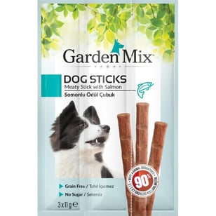 Garden Mix Somonlu Köpek Stick Ödül 3*11g