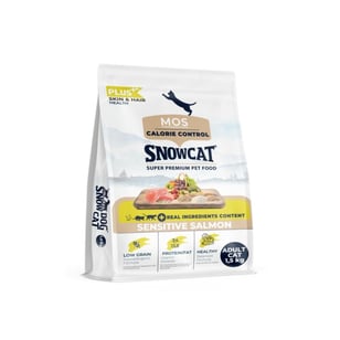 Snow Cat Plus Düşük Tahıllı Yetişkin Somonlu Kedi Maması 1,5 Kg