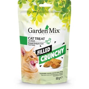 Garden Mix Ördekli İçi Dolgulu Kedi Ödülü 60gr