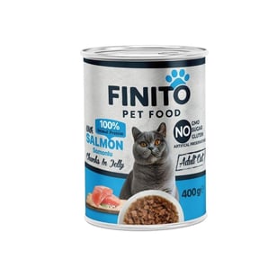 Finito Parça Etli Somonlu Kedi Konservesi 400 G