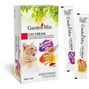 Garden Mix Kedi Kreması Xxl Somon+Ördek 24*15g