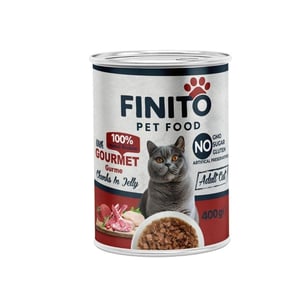 Finito Parça Etli Gurme Kedi Konservesi 400 G