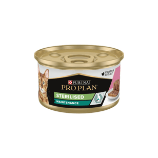 Pro Plan Sterilised Ton Balıklı ve Somonlu Kısırlaştırılmış Kedi Konservesi 85gr