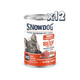 Snow Dog Premium Parça Etli Sığırlı Köpek Konservesi 12 Adet*400 G