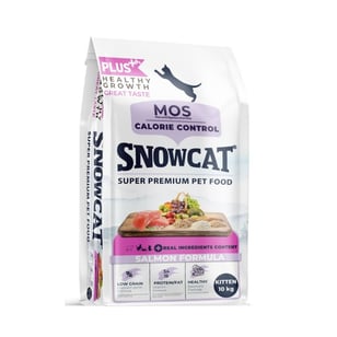 Snow Cat Plus Düşük Tahıllı Yavru Somonlu Kedi Maması 10 Kg