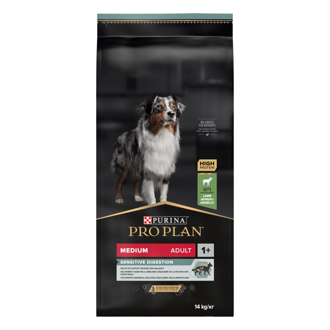 Pro Plan Sensitive Digestion Medium Kuzu Etli 14 kg Yetişkin Köpek Maması