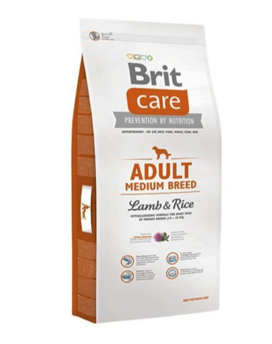 Brit Care Adult Medium Kuzu Etli Orta Irk Yetişkin Köpek Maması 12 Kg