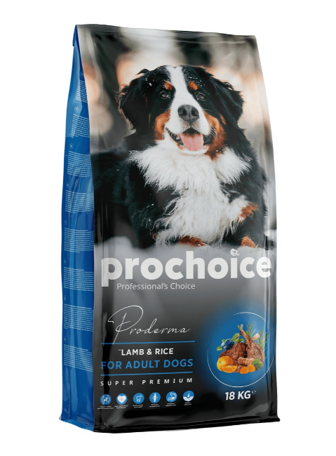 Prochoice Proderma Yetişkin Kuzu Etli Köpek Maması 18 kg