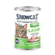 Snow Cat Premium Parça Etli Kuzulu Kedi Konservesi 400 G