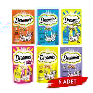 Dreamies Karışık 6'lı Paket