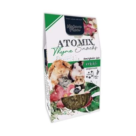 Nature Plan Atomix Snacks Thyme 250 gr
