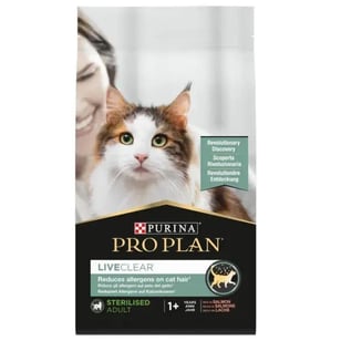 Pro Plan Live Clear Sterilised Kısırlaştırılmış Somonlu Yetişkin Kedi Maması 1,4 kg
