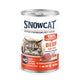Snow Cat Premium Parça Etli Sığırlı Kedi Konservesi 400 G