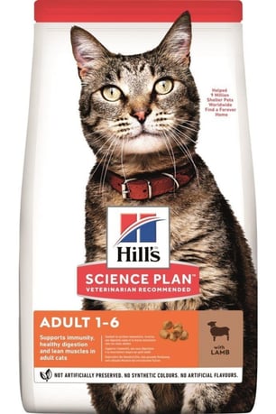 Hills Adult Optimal Care Kuzu Etli Yetişkin Kedi Maması 10kg