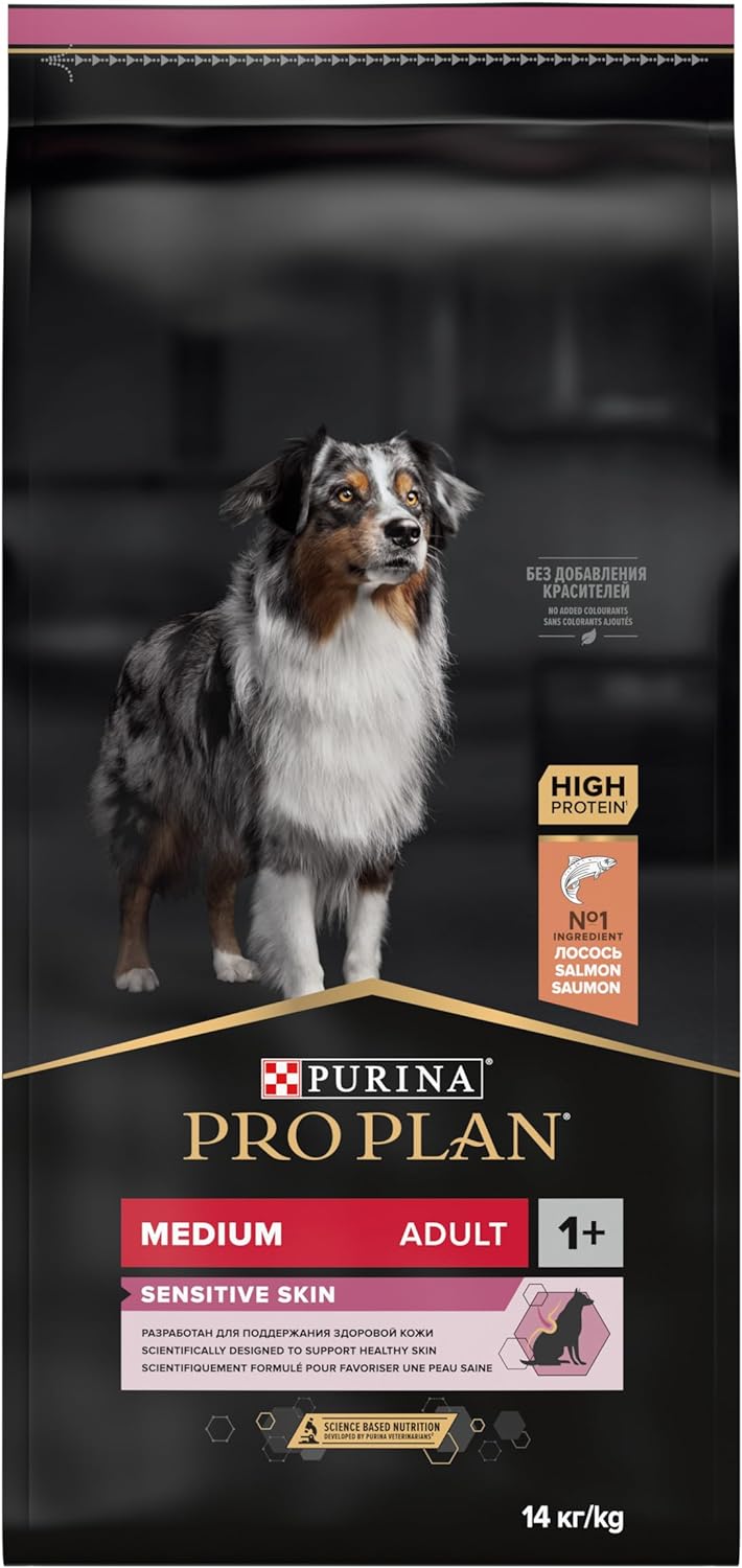 PRO PLAN Orta Yetişkin Köpek Maması Somonlu, 14 kg