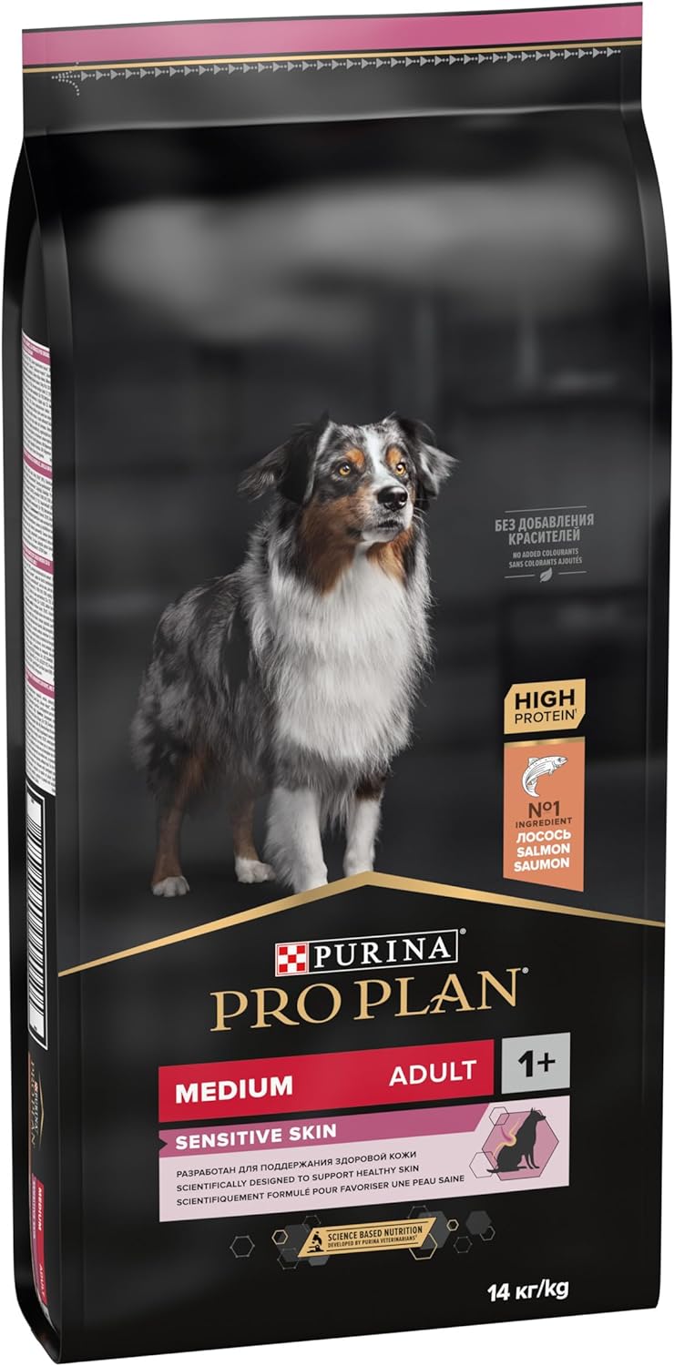 PRO PLAN Orta Yetişkin Köpek Maması Somonlu, 14 kg