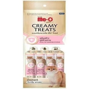 Meo Gold Creamy Kedi Ödülü Ton Balığı ve Turna Yemişi 4x15 Gr