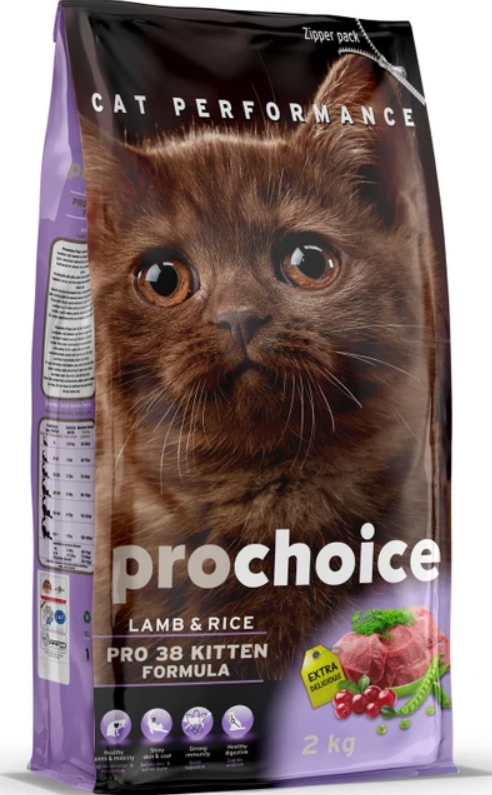 PROCHOİCE PRO 38 YAVRU KEDİ MAMASI 2 KG