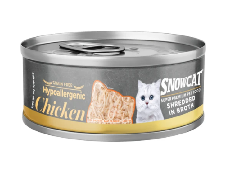 Snow Cat Süper Premium Tahılsız Kedi Konservesi 70 gr * 12 Adet