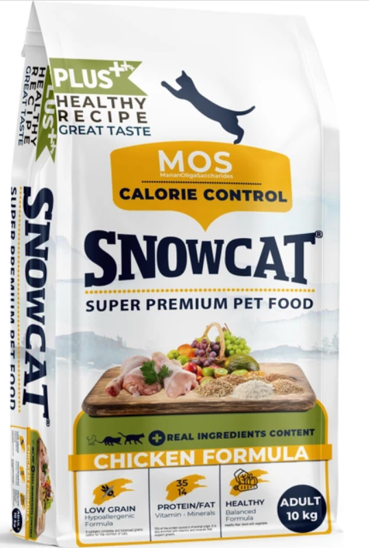 Snow Cat Plus Düşük Tahıllı Yetişkin Tavuklu Kedi Maması 10 kg