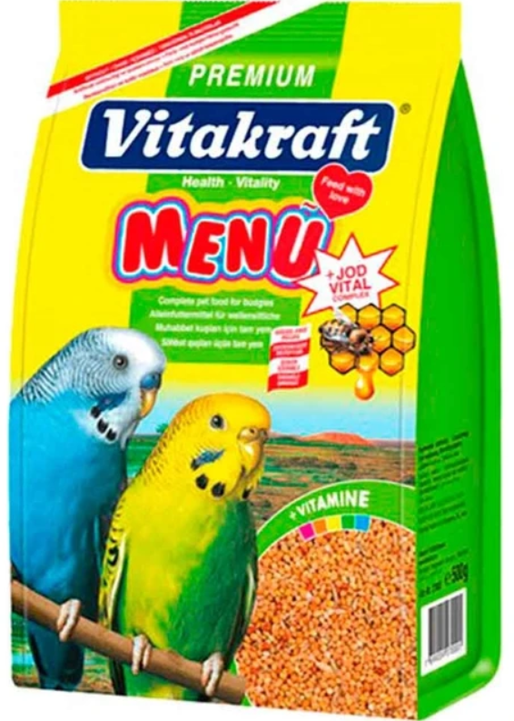 Vitakraft Menü Premium Muhabbet Kuşu Yemi 1000 Gr