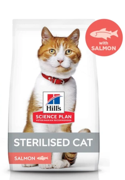 Hill's Scıence Plan Somonlu Kısırlaştırılmış Yetişkin Kedi Maması 8+2 kg