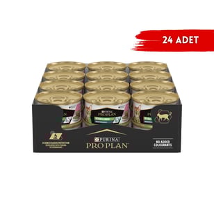 Pro Plan Sterilised Ton Balıklı ve Somonlu Kısırlaştırılmış Kedi Konservesi 85gr x 24 Adet