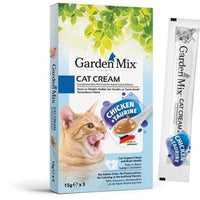 Garden Mix Kedi Kreması Tavuk+Taurin 5*15g