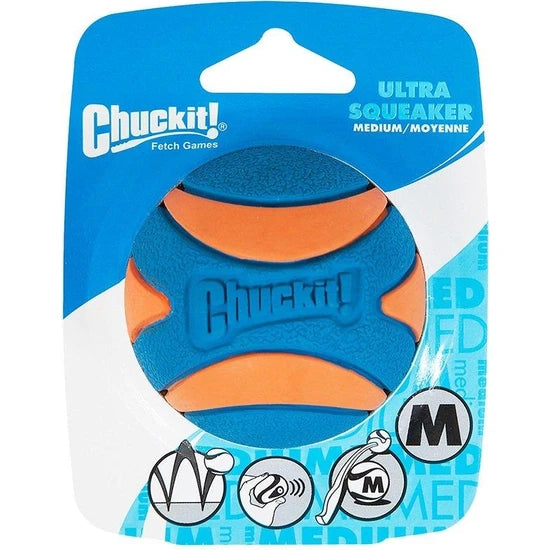 Chuckit! Utra Squeaker Sesli Köpek Oyun Topu