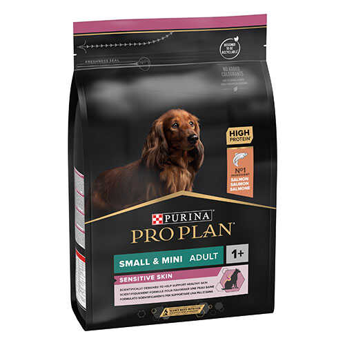 Pro Plan Sensitive Skin Small & Mini Somonlu Küçük Irk Köpek Maması 3 Kg