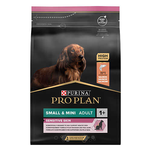 Pro Plan Sensitive Skin Small & Mini Somonlu Küçük Irk Köpek Maması 3 Kg